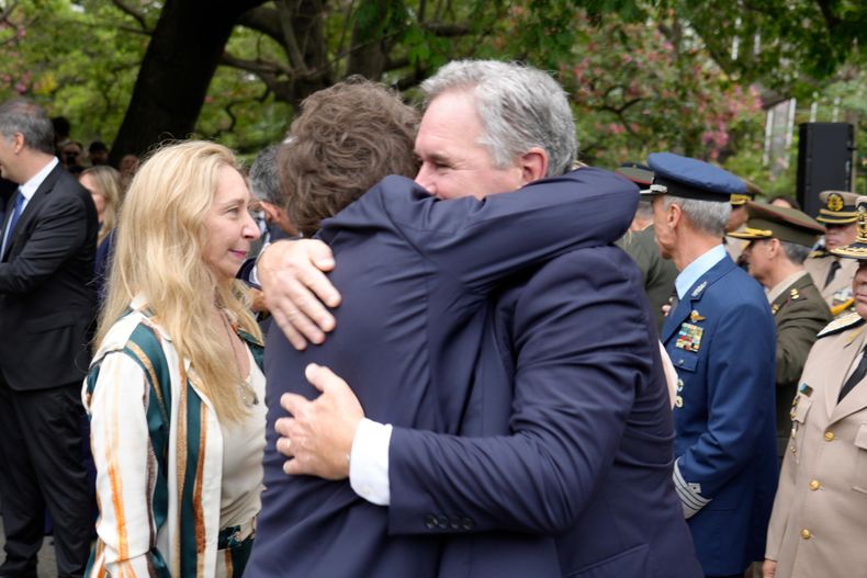 Javier Milei y Pablo Quirno.