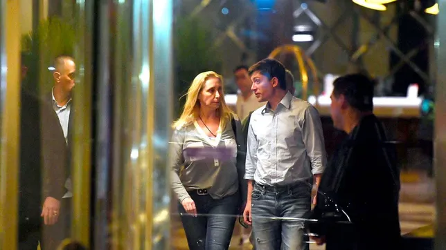 Karina Milei y Santiago Caputo.