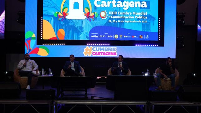 Cartagena: Daniel Ivoskus inauguró la Cumbre Mundial de Comunicación Política con líderes regionales