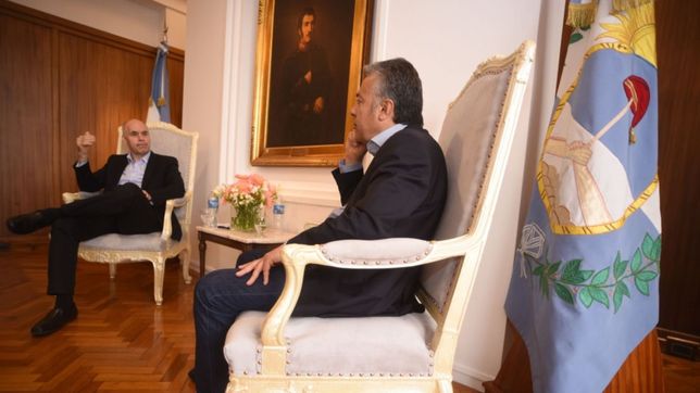 larreta y una cumbre con cornejo, con un ojo en lousteau y otro en su futuro