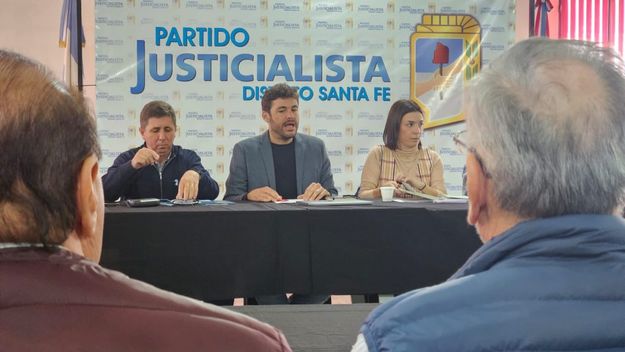 Juan Monteverde, Lucila De Ponti y Rubén Pirola, tres de los convencionales constiuyentes que representarán al PJ de Santa Fe.