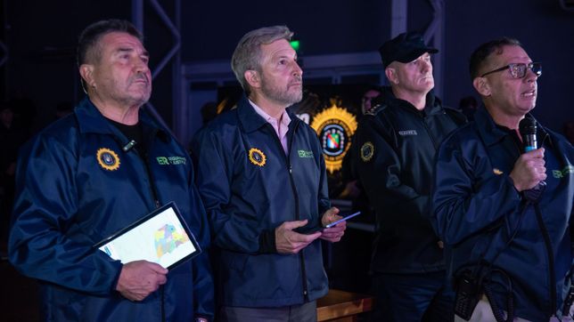 Rogelio Frigerio&nbsp;encabezó la&nbsp;Operación Blindaje&nbsp;de la&nbsp;Policía de Entre Ríos.