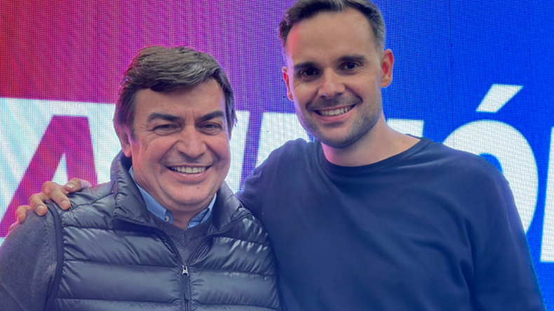 Omar De Marchi y Gabriel Pradines.