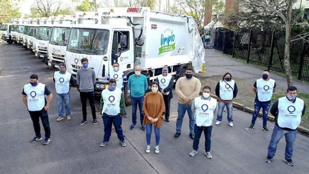 Quilmes incorpora 10 nuevos camiones para mejorar el sistema de residuos municipal