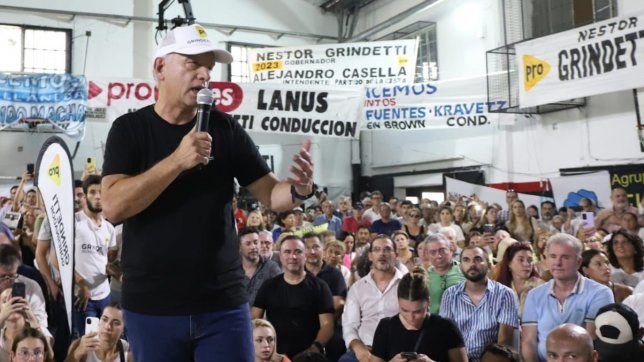 Milman ayer en Lanús.