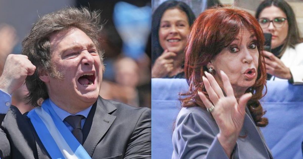 Cambio de época: Javier Milei supera a Cristina Fernández de Kirchner en  imagen negativa