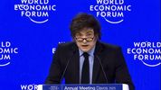 Javier Milei en el Foro de Davos