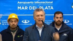 En la ciudad con desempleo récord, Macri prometió “más trabajo” por un gasoducto