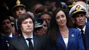 Javier Milei con Victoria Villarruel.&nbsp;