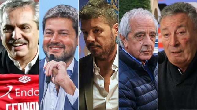 el equipo de fernandez para jugar la interna de la afa