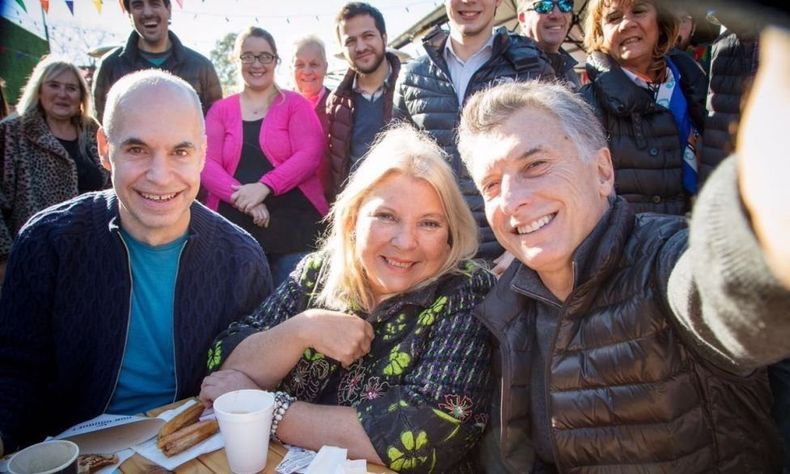 Macri y Carrió Macri y Carrió