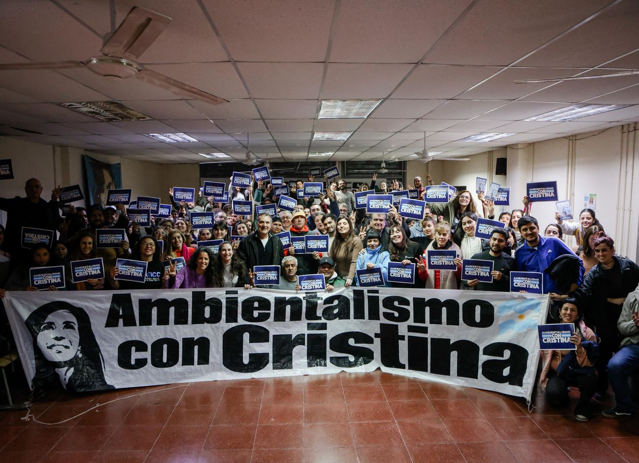 Daniela Vilar encabezó una reunión con referentes ambientalistas por Cristina Fernández de Kirchner.
