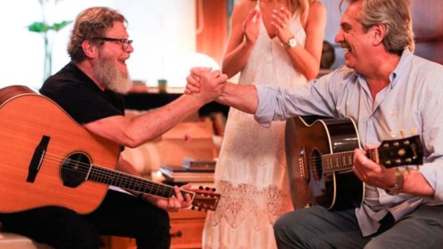 santaolalla no vive en la quinta de olivos, aseguro el gobierno