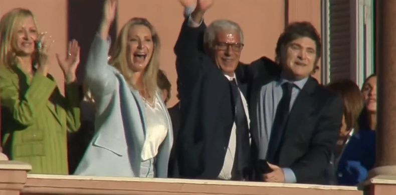 Javier Milei, en Casa Rosada.