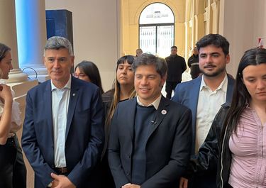 El MDF festeja la foto de Axel Kicillof con Passerini: Un puente con el peronismo cordobés