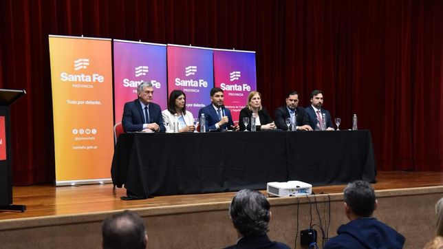 Debate abierto. Pullaro aprovechó la Semana de la Seguridad Social para formalizar el impulso a la reforma previsional.&nbsp; &nbsp;