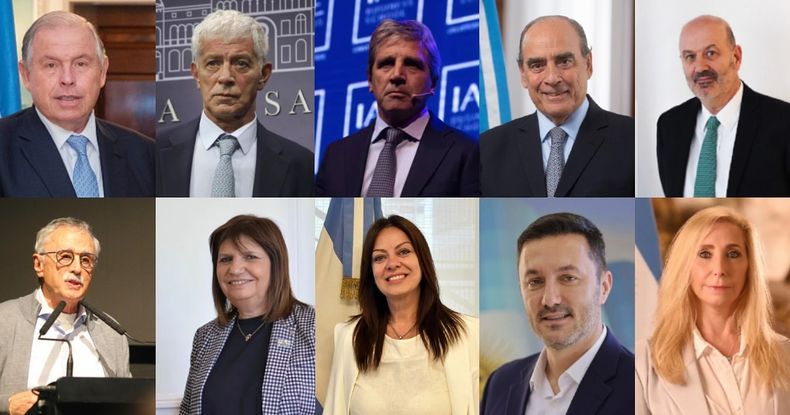 El gabinete de Javier Milei.&nbsp;