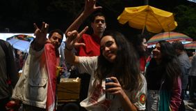 En la calle, la militancia petista se arropó para aguantar el bolsonarazo