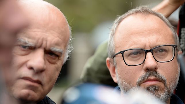 Néstor Grindetti y Diego Valenzuela. 