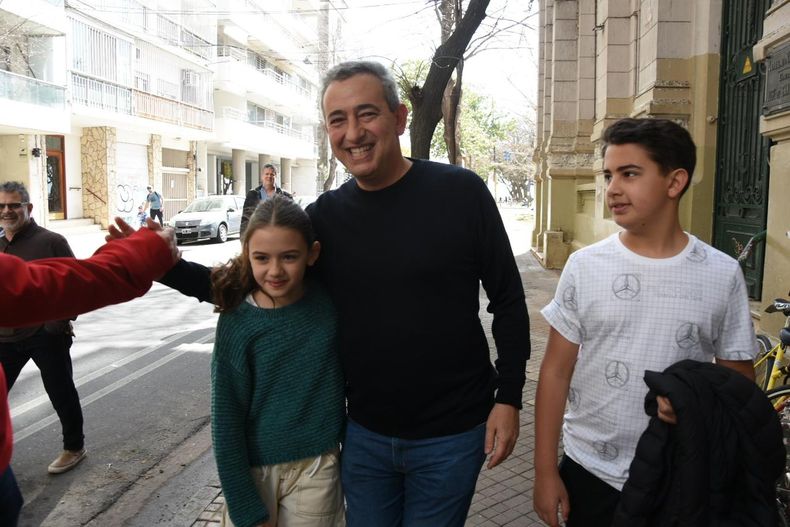 El intendente de Rosario, Pablo Javkin, va por su segundo mandato (Foto: Maia Sacco)