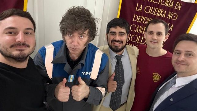 Javier Milei recibió el miércoles en la Quinta de Olivos a representantes de Las Fuerzas del Cielo de Entre Ríos.