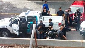 Detuvieron en La Plata al Pata Medina tras incidentes en un hospital