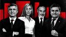 Candidatos al Consejo de la Magistratura en representación de los jueces.