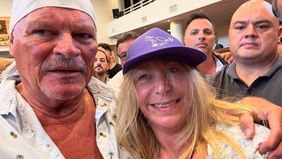 Karina Milei y Alfa de Gran Hermano. Karina Milei y Alfa de Gran Hermano.