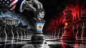 Estados Unidos juega a Javier Milei en el tablero de la partida de fondo con China.