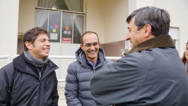 con foco en el interior bonaerense, kicillof recorrio distritos de la septima