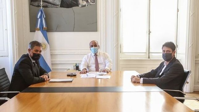 el presidente de ypf se reunio con manzur para potenciar la agenda energetica