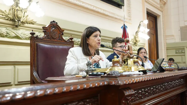 Clara García, presidenta de la Cámara de Diputados.