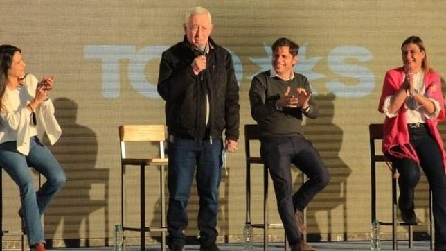 la campana del unico gremialista que lidera una lista del fdt