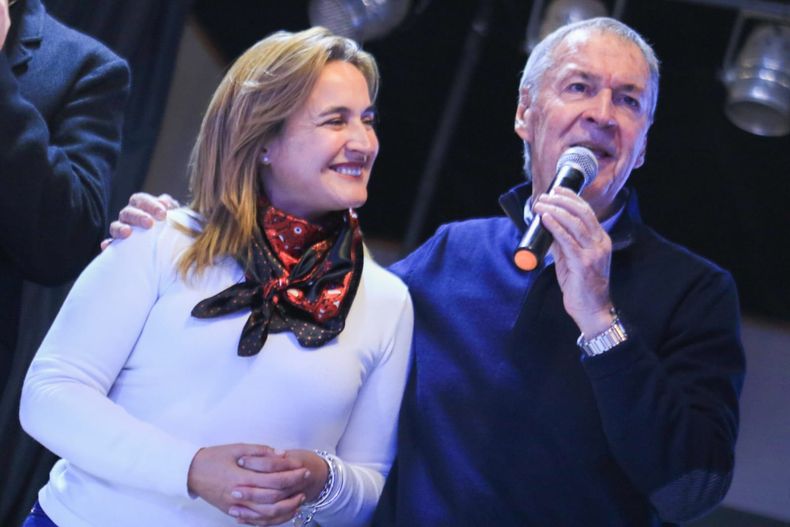 Myrian Prunotto pegó buena onda con Juan Schiaretti y Alejandra Vigo. El trabajo conjunto podría continuar.