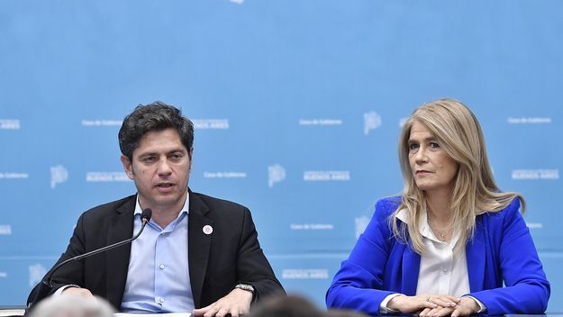 Axel Kicillof y Verónica Magario