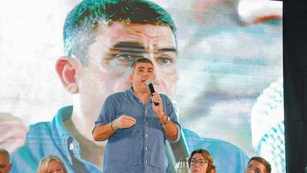 El ziliottismo de La Pampa hizo un acto potente: Daniel Paly Bensusán fue uno de los que manejó la batuta. El ziliottismo de La Pampa hizo un acto potente: Daniel Paly Bensusán fue uno de los que manejó la batuta.