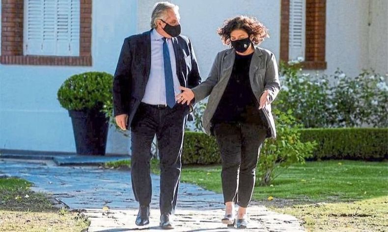 Alberto Fernandez Carla Vizzotti