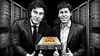 Javier Milei y Sam Altman. Para el zar de la IA, el súper-RIGI es una fiesta (imagen generada con inteligencia artficial).