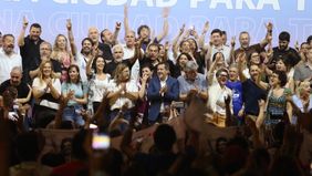 Unidos conta el PRO: el FdT hizo una demostración de fuerza en la Ciudad