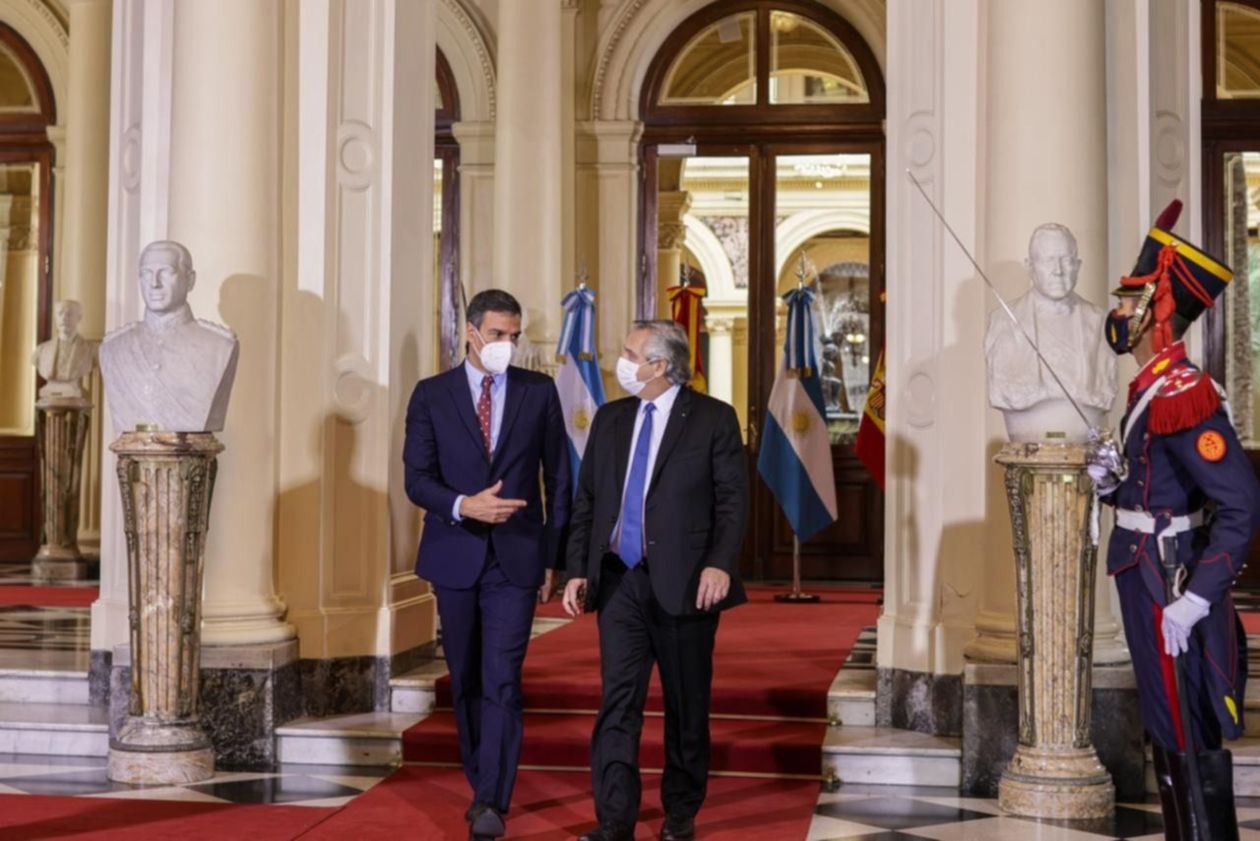 Pedro Sanchez Alberto Fernandez