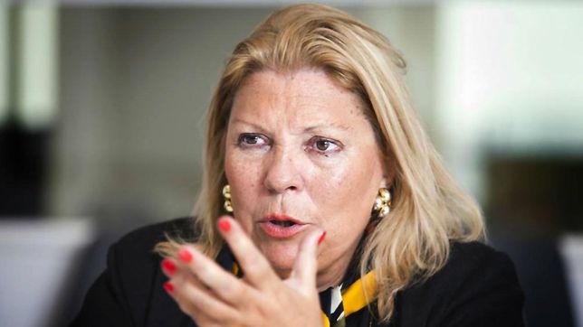Elisa Carrió, líder de la Coalición Cívica.