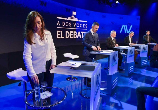 Debate aspirantes a la vicepresidencia en TN.