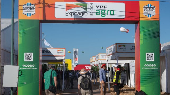 Expoagro reunirá a la dirigencia política y empresarial desde este martes. 