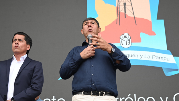 Marcelo Rucci, el líder del Sindicato de Petróleo y Gas Privado de Río Negro, Neuquén y La Pampa empieza a expandir su influencia por la Patagonia.&nbsp;