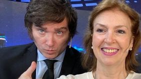 Javier Milei y Diana Mondino: esos viejos buenos tiempos.