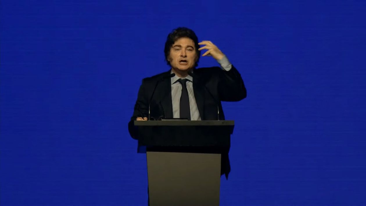 El presidente Javier Milei en la CPAC