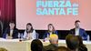 El capitalino Paco Garibaldi, Clara García, Mónica Fein y el precandidato a la intendencia Enrique Estévez.