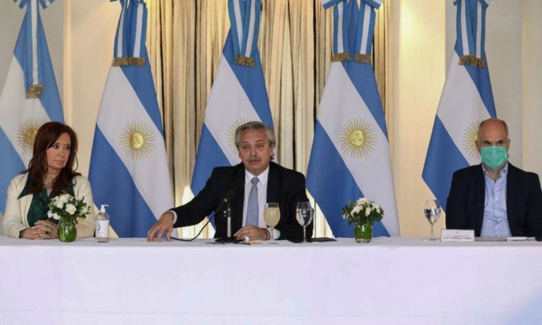 CFK y Larreta CFK y Larreta