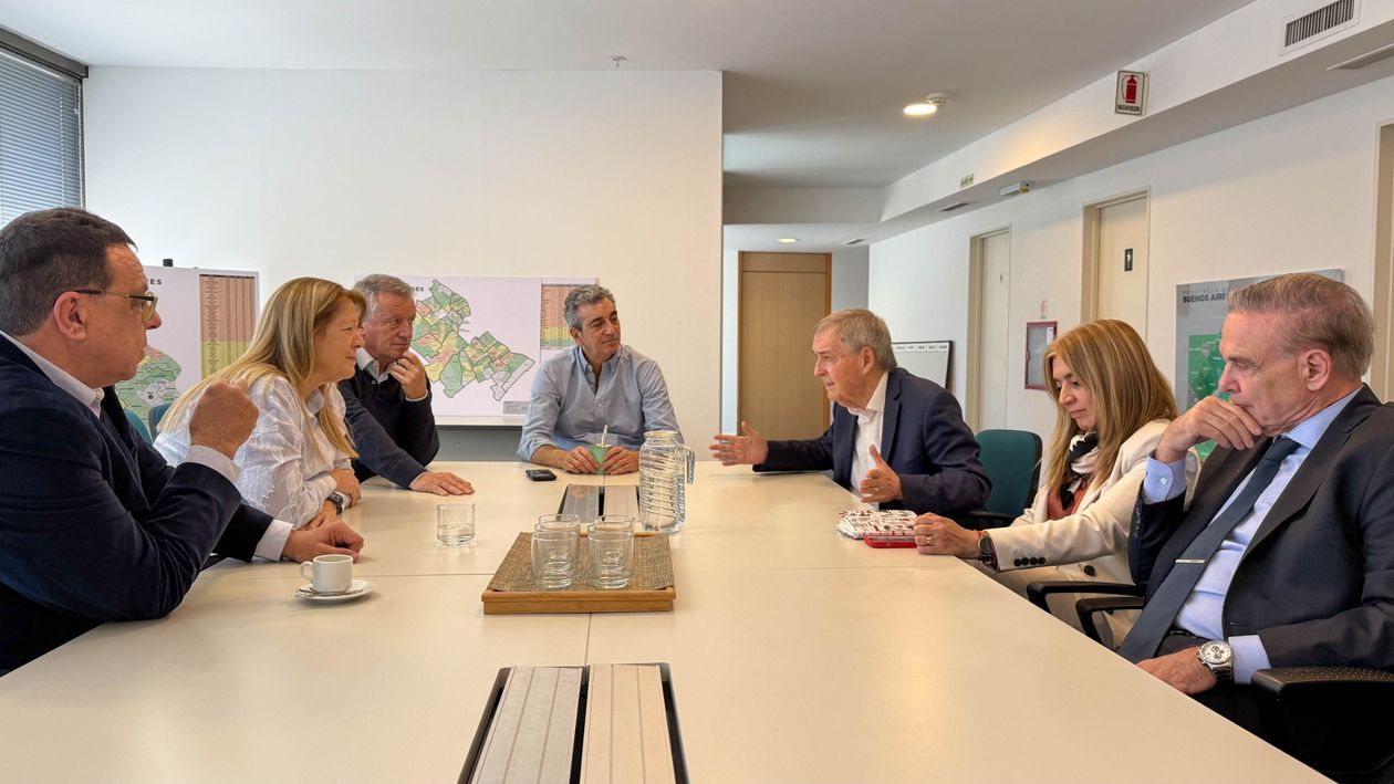 Randazzo, Monzó, Stolbizer y Danya Tavela, la mesa bonaerense de Provincias Unidas, con Juan Schiaretti&nbsp;