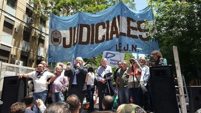 los judiciales amenazan con un paro de 60 horas por la paritaria
